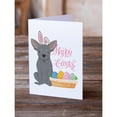 thumbnail image 2 of Blue Chihuahua Easter Greeting Cards and Envelopes Pack of 8 7 in x 5 in, 2 of 3