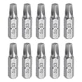 thumbnail image 1 of Uxcell 10pcs 1/4" Hex Shank SQ3 Head 1" Length S2 Square Head Screwdriver Bit, 1 of 6