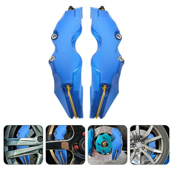 1 Pair Universal Car Disc Brake Caliper Covers Rear Brake Caliper Cover Replacement Caliper Guard Cover Decorative Brake Caliper Cover