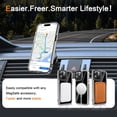 thumbnail image 3 of Magnetic Phone Case  for iPhone 13 Pro Max 6.7 inches with Yellowing Resistant & -Grade Protection [Compatible with Mag-Safe] for Men Wowen，Clear, 3 of 14