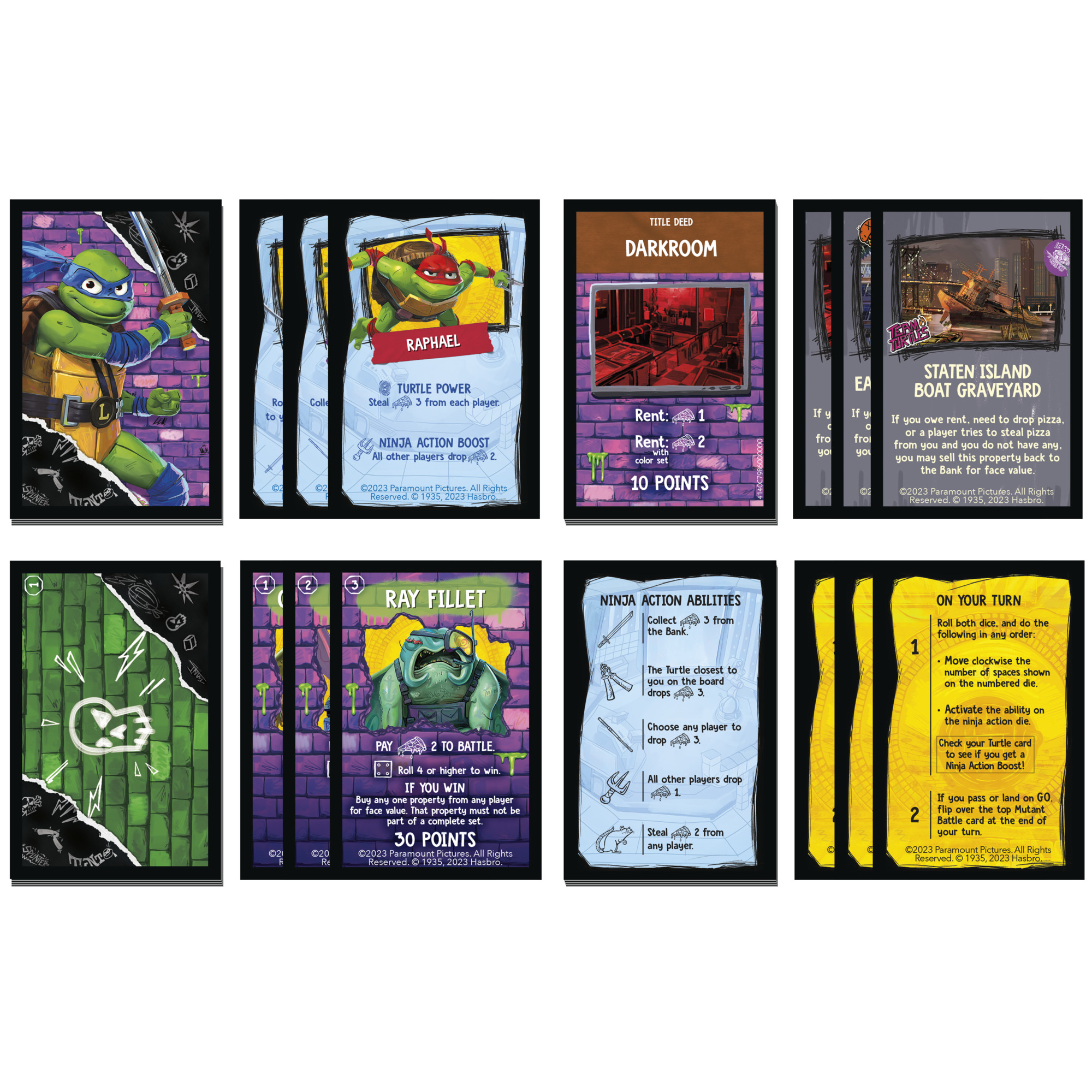 Monopoly Teenage Mutant Ninja Turtles: Mutant Mayhem Edition photo 6