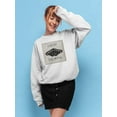 thumbnail image 2 of Live By The Moon I. Sweatshirt Women -Victoria Borges Designs, Female 3X-Large, 2 of 4