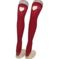 thumbnail image 2 of HNMKIU Valentine's Day Heart Pattern Long Stockings For Your Lover RD1,One Size, 2 of 3