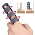 thumbnail image 4 of Finger Splint [6 PCS] 2023 Upgraded 3 Straps Trigger Finger Brace Support for Arthritis Broken Finger Protection Pain Relief Straighten, 4 of 5
