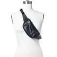 thumbnail image 2 of INC International Concepts Pebbled Belt Bag, Black, L, 2 of 3