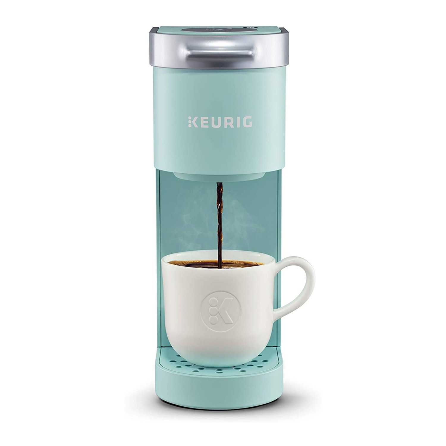 Keurig K-Mini Single Serve Coffee Maker (Oasis) with Stainless Steel Tumbler - image 3 of 6