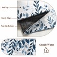 thumbnail image 6 of Hallway Runner Rugs 2.7x5 Ft, Blue Spring Botanical Non Slip Area Rugs for Kitchen Bedroom Entryway, Weeping Eucalyptus Butterfly Washable Carpet Runner Rug Floor Mats for Bedroom Home Decor, 6 of 8