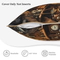 thumbnail image 3 of KLL Scientist Guinea Pig Decorative Throw Pillow Covers Velvet Soft for Couch Sofa Bedroom Living Room Outdoor (No pillow core)- 18"x18", 3 of 5