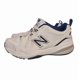thumbnail image 5 of New Balance 608 White Navy Men 9 Casual Comfort Training Sneaker Shoes MX608V5, 5 of 6
