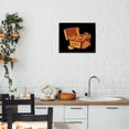 thumbnail image 3 of Stupell Industries Contemporary Dino Nuggets with Sauce Black Framed Giclee Art, 14 x 11, by Tobe Fonseca, 3 of 8