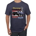 thumbnail image 1 of Wild Bobby, Mustang Cobra Performance Ford Cars and Trucks Men Graphic Tee, Vintage Heather Navy, XX-Large, 1 of 6
