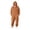 Brown, variant on FAHXNVB Men's Hooded Onesie Pajamas Lightweight Fuzzy Fleece Zip Up Jumpsuit Long Sleeve Lounge One Piece Pjs with Pocket S-XXL