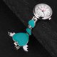 thumbnail image 5 of Reloj colgante de enfermera creativo Reloj colgante de doctor Reloj colgante de moda Reloj de bolsillo médico para uso decorativo (verde), 5 of 6
