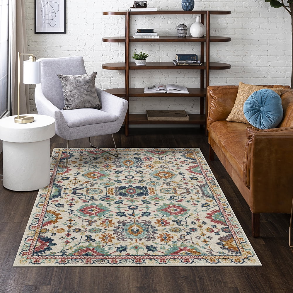 Mohawk Home Miles Indoor Ornamental Area Rug, Multi, 3'3" x 5'