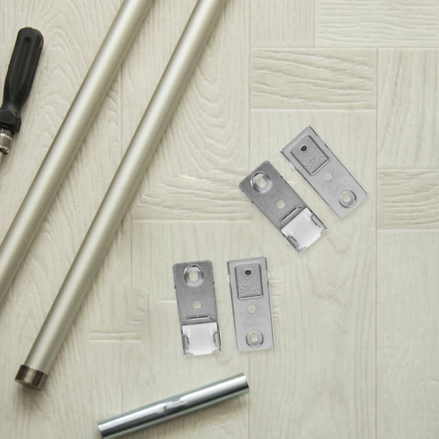 CTIRCHIU 6 Pcs Pièces de Rechange pour Stores Connecteur Supérieur Acier Inoxydable Fixation Sécurisée Argent