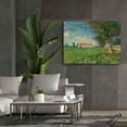 thumbnail image 5 of Epic Graffiti 'Farmhouse In A Wheatfield' by Vincent Van Gogh, Giclee Canvas Wall Art, 54"x40", 5 of 8