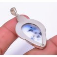 thumbnail image 2 of Merlinite Dendritic Opal -Brazil 925 Sterling Silver Pendant 1.99" P_9177_23_56, Beautiful Jewelry For Woman, New Year Sale, Valentin's Day Gift, 2 of 2