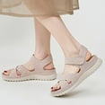 thumbnail image 6 of Mostsola Walking Sandals for Women Comfort Soft Sole Open Toe Lightweight Summer Beach Shoes, 6 of 8