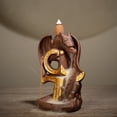 thumbnail image 4 of Incense Burner,Redware Smoke Backflow Incense Smoke Backflow Incense Burner Aromatherapy Diffuser Cutting-Edge Features, 4 of 14