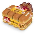 thumbnail image 2 of Arnold Potato Buns, 8 count, Hot Dog Buns, 16 oz Bag, 2 of 7