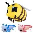 thumbnail image 2 of Muñeco de peluche de Minecraft Sincero Rare Axolotl 30 cm, 2 of 3