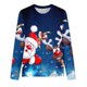 thumbnail image 5 of Pntutb - Camiseta holgada con estampado de moda para mujer, blusa de manga larga, cuello redondo, tops casuales Pntutb Pntutb-1467, 5 of 5