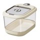 thumbnail image 1 of Contenedor para almacenar cereales, arroz y comida para mascotas con tapa sellada. L para 15kg, 1 of 9