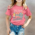 thumbnail image 2 of TZEWGL T-Shirts pour Fille Garçon Imprimé Col Rond Manches Courtes Vêtements pour Enfants Taille 6-7T, 2 of 6