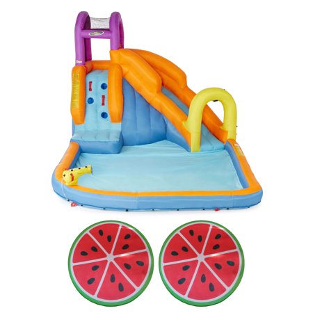 Magic Time International Mega Tornado Park and COMFY FLOATS Watermelon 2 Pk