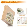 thumbnail image 5 of Yayeee Napkin Holder for Table Kitchen Paper Tissue Organization, Beige Wildflowers, 5 of 8