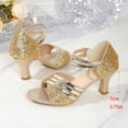 thumbnail image 5 of Xdegoge Womens Flat Sandals Braided Ankle Strap Summer Shoes Open Toe Buckle Closure Beach Casual Walking Everyday Slip On Footwear, 5 of 9
