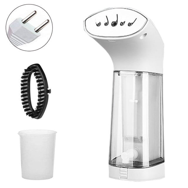 Plancha de vapor, calentamiento rápido con cepillo de vapor para tanque de agua de 100 ml, mini plancha práctica para el hogar, vacaciones en el hogar y viajes de negocios Adepaton 2035395-1