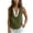 Army Green, variant on Admvng Women's Tank Tops Lace Linen Cotton Sleeveless V Neck Casual Boho Summer Blouses