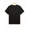 thumbnail image 5 of Men's Fashionable Basketball Letter Print T-Shirt, 5 of 5