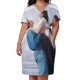 thumbnail image 2 of Mientras dormías Vestido holgado con bolsillos Falda de mujer Vestidos de mujer, 2 of 6