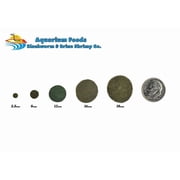 3.5mm - 1/8 Sinking Wafers of Algae, Spirulina, Veggies, All Fish, African Cichlids, Shrimp, Snails, Crabs, Catfish, Plecos - 1-lb 4.3oz Clear Bag