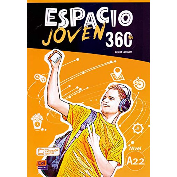 Pre-Owned Espacio Joven 360 A2.2 - Student Print Edition Plus 1 Year Online Premium Access (All Digital Included) (Spanish Edition), 9788498489422, 8498489423, Paperback,