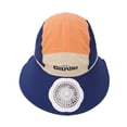 thumbnail image 4 of SAWOBUUN Kids Solar Fan Hat Wide Brim Breathable Baseball Cap Cooling Beach Sun Hats for Boy Girl Camping Fishing, 4 of 5
