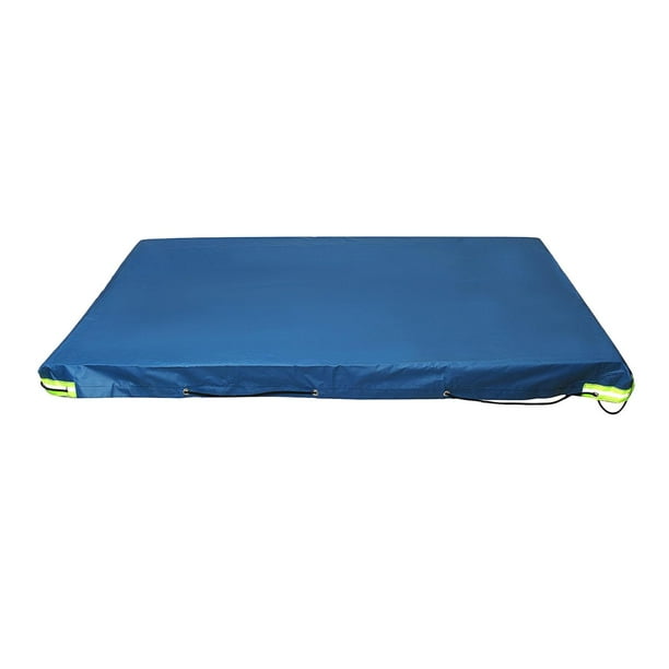 Cubierta de remolque Impermeable con cordón elástico Carga a prueba de polvo Accesorios de PVC Toldo Lona Cubierta de automóvil Apta yotijar Cubierta de remolque