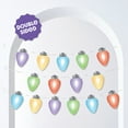 thumbnail image 2 of Big Dot of Happiness Christmas Light Bulbs Garland Banner, Holiday Decorations Backdrop, 30 Feet of Cord, 15 Paper Xmas Lightbulb Shapes Double-Sided, 2 of 6
