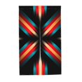 thumbnail image 7 of DouZhe Doorway Drape Split Curtains, Gradient Halftone Lines Pattern Room Divider Privacy Door Curtains, 34" x 56", 7 of 7