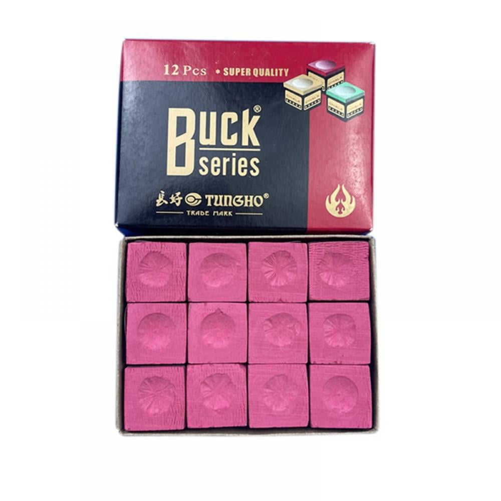 Pool Chalk Cubes Pool Table Accessories for Table Billiards Pool