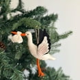 thumbnail image 2 of Felt Ornament - Stork, 2 of 4