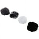 thumbnail image 4 of 40X Universal Lavalier MicróFono Furry Parabrisas Fur Windshield Wind Muff Soft para Lapel Lavalier Mic 5Mm, 4 of 8