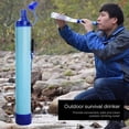 thumbnail image 3 of 1 pc portable outdoor water purifier water filter straw, 3 of 5