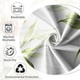 thumbnail image 4 of 72x84 Inch Vintage Floral Shower Curtain Watercolor Flowers Blossom Green Leaves Shower Curtains for Bathroom Wildflowers Botanical Bath Curtain Waterproof Polyester with Hooks, 4 of 6