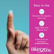 Bikini Zone Day or Night Ingrown Hair Women’s Aftershave Treatment Patches, 20 Count