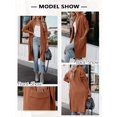 thumbnail image 2 of LAICAIW Women Long Sleeve Open Front Knit Cardigans Casual Loose Oversized Cardigan Sweater Solid Color Knitted Coat, 2 of 7