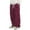 Red, variant on Men's Corduroy Casual Pants Relaxed Fit with Pockets, Soft Textured Fabric, Drawstring Elastic Waist, Straight Leg, Loose Stretch Trousers for Everyday and Business Casual Wear