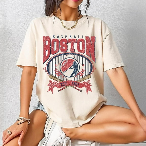 Vintage Boston Baseball shirt • Boston Baseball Sweatshirt shirt • Vintage Retro Style Boston Baseball Tee Gift Shirt